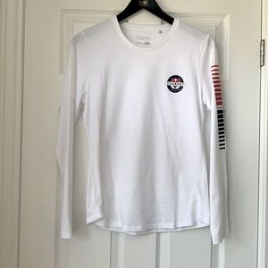 Vuarnet Long Sleeve Shirt - Logo - White